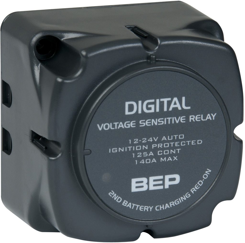 Ladestrømsfordeler BEP DVSR 140 A, 12/24V