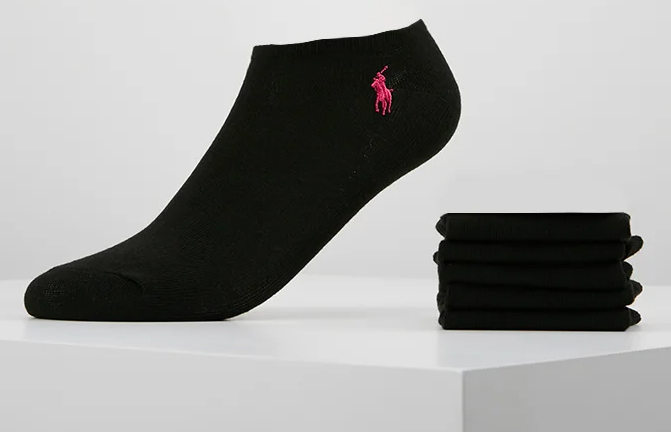 US POLO ASSN.  Ariz 3 pk. No Show Ankelsokker