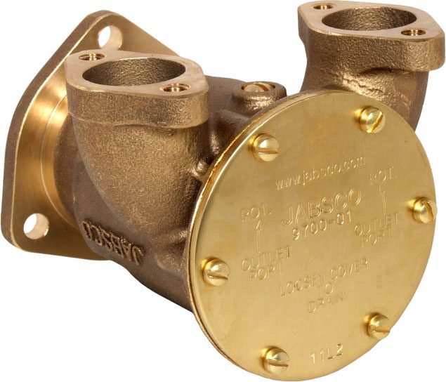 Jabsco Kjølevannspumpe m/ 1″ flensporter